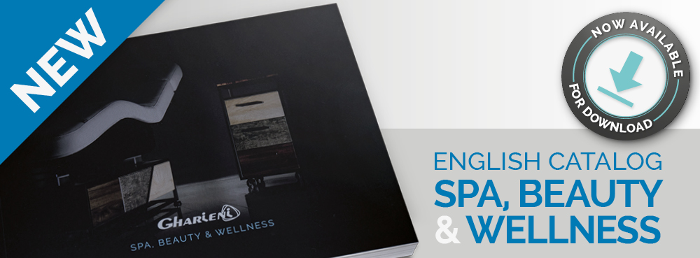 "Download Gharieni's New English Catalog: Spa, Beauty & Wellness Equipment"