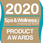 Award badge for Gharieni: 2020 Spa & Wellness Mexicaribe Product Winner.