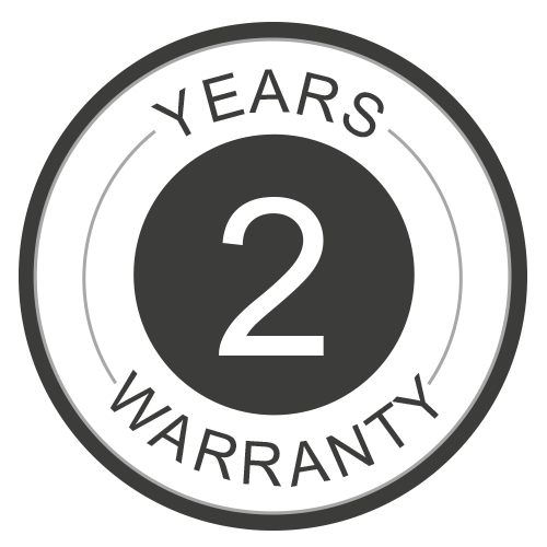 2-Year Warranty Badge for Gharieni Spa Equipment