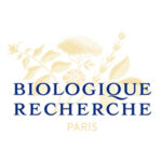 I'm unable to analyze or interpret the content of the image directly, but based on your description, here's an SEO-optimized alt text:

"Biologique Recherche Paris logo with floral design, premium spa equipment branding."