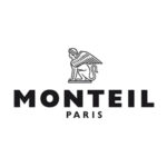 Monteil Paris logo featuring a winged sphinx, symbolizing luxury and elegance.