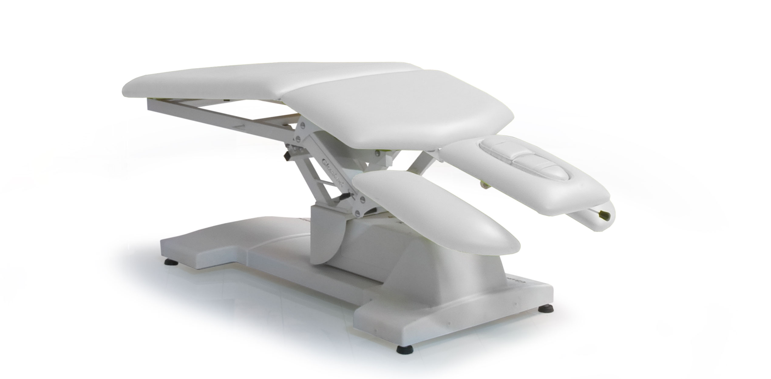 Luxury spa treatment table by Gharieni, ergonomic design, premium quality.
