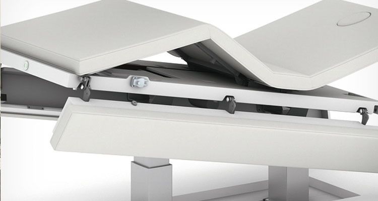Gharieni premium spa treatment table with adjustable ergonomic design.