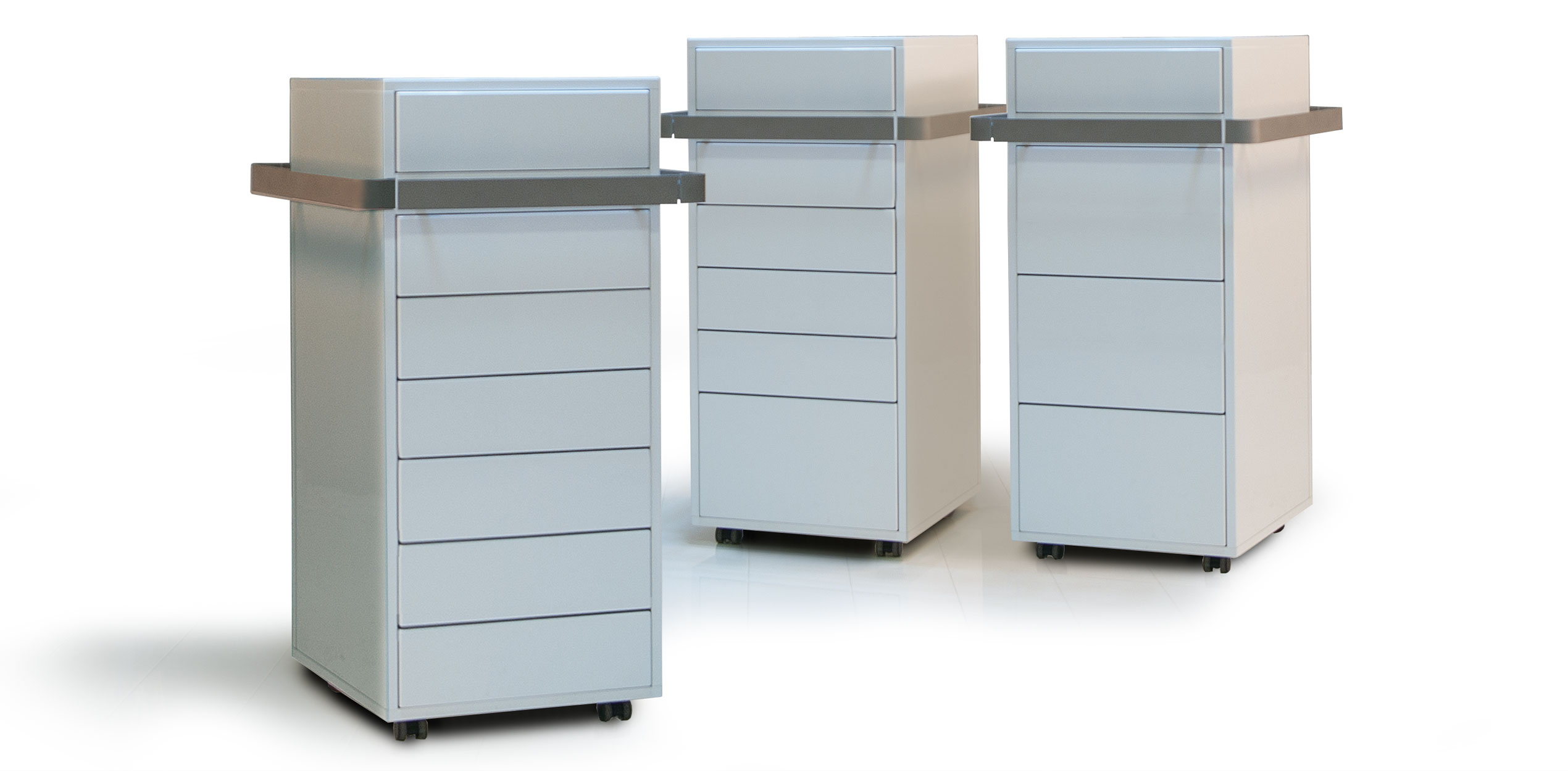 Gharieni premium spa cabinets with sleek design and ample storage space.