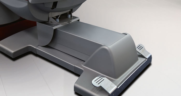 Premium Gharieni spa treatment table base, sleek design, high-quality materials.