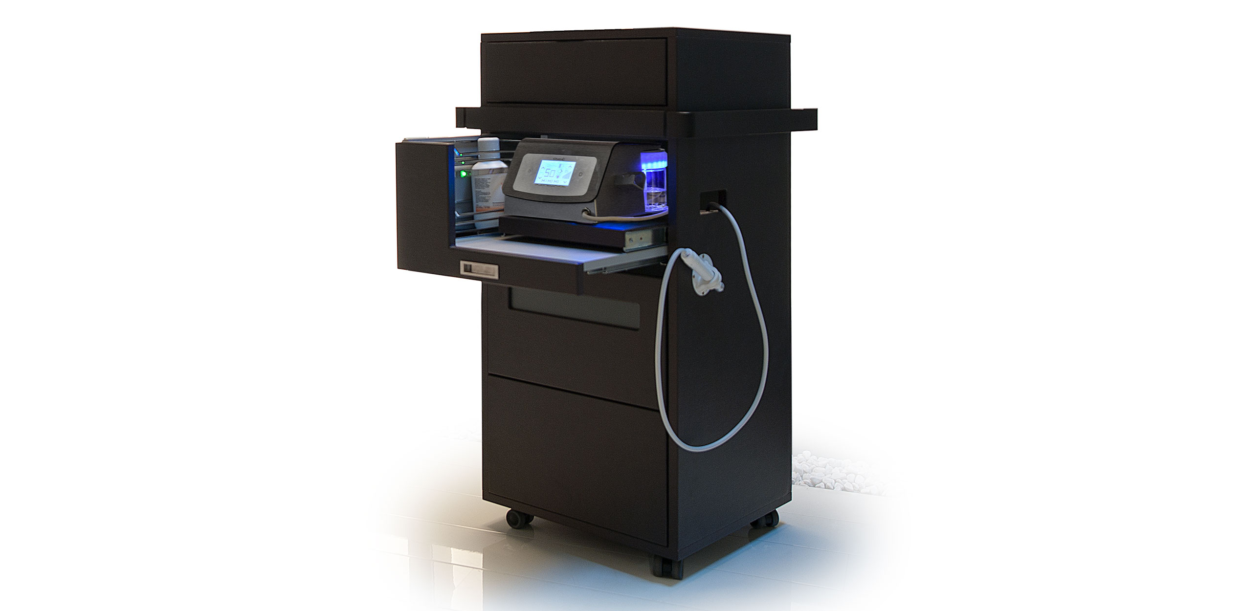Gharieni premium spa equipment with sleek design and advanced features.