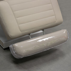 Luxurious Gharieni spa treatment table with plush cushioning and ergonomic design.
