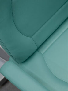 Gharieni premium spa treatment table with sleek, modern design and luxurious upholstery.