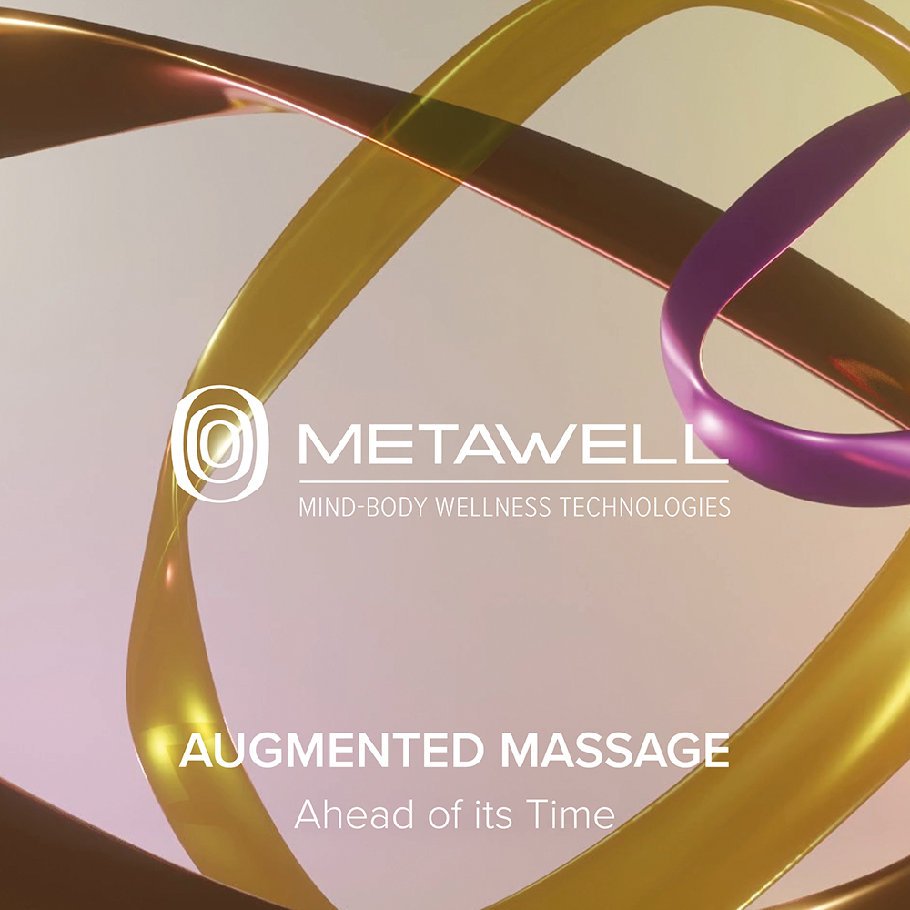 Metawell Augmented Massage: Innovative Mind-Body Wellness Technology Display
