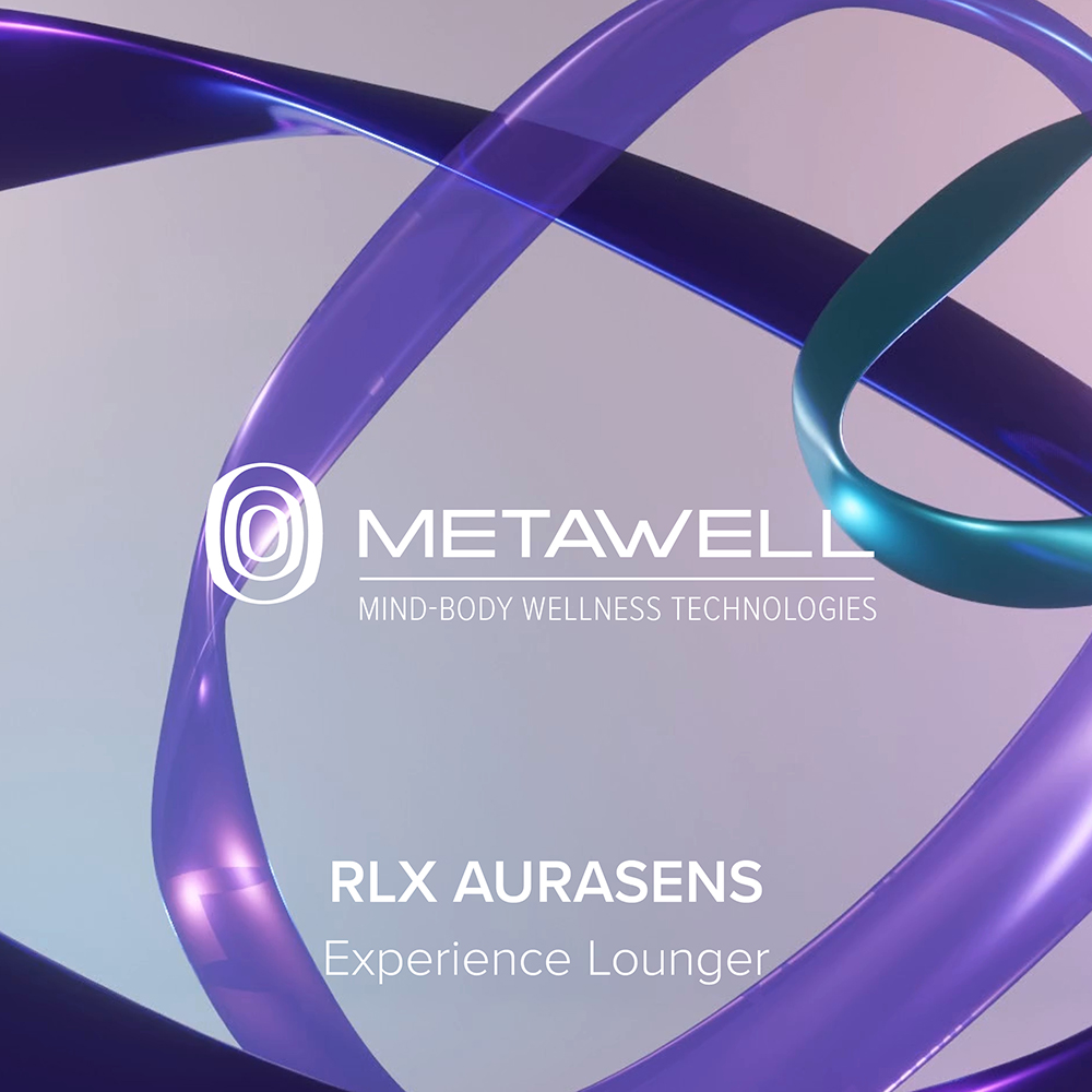 "Metawell RLX Aurasens Experience Lounger: Premium Mind-Body Wellness Technology"