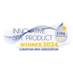 "Innovative Spa Product 2024 Winner - European Spas Association Award Badge"