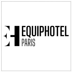 EquipHotel Paris logo, sleek design, representing premium spa and treatment equipment.