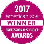 "2017 American Spa Winner Badge - Professional's Choice Awards"